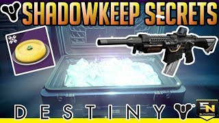 Destiny 2 Shadowkeep  Moon Secrets Hidden Emblem Khvostov Chest Trove Knight amp More [upl. by Danas]