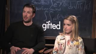 Chris Evans amp McKenna Grace Gifted Interview [upl. by Niarfe]