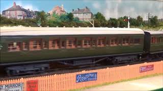 NORTH FORELAND SOUTHERN RAILWAY 1947 MODEL RAILWAY VIDEO 1 [upl. by Mira]