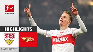 VfB Secures Champions League Place  Stuttgart  Union Berlin  Highlights  MD25 – Bundesliga 2324 [upl. by Noraj]