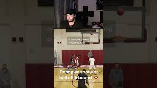 NBA Live got some crazy animation streamer funny gaming shorts basketball nba reaction viral [upl. by Deenya]