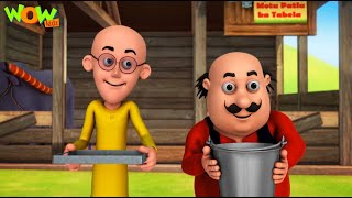 Motu और Patlu का तबेला  Motu Patlu New  Hindi Cartoon  Motu Patlu Vs John  spot [upl. by Eblehs]