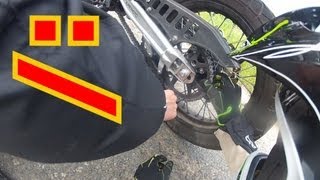 How to kill your Supermoto  How to react  Kreidler Supermoto [upl. by Odrareg]