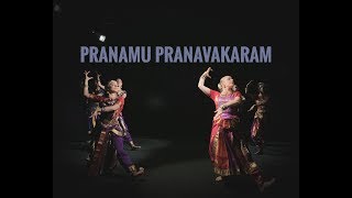 Natyam  Pranamu Pranavakaram Dance cover by Pournami Dance School and Tulasi Adelin [upl. by Aeslek]