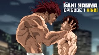 Baki Hanma Season 1 Episode 1 In Hindi Explained  Gym Motivation Anime  Its Anime Hindi [upl. by Noiztneb51]