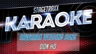 Don Ho  Hawaiian Wedding Song Karaoke [upl. by Selohcin]