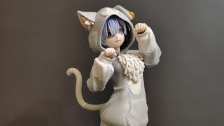 Rem Dai Seirei Puck SPM Figure review Sega [upl. by Ybab278]