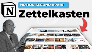 Notion Second Brain Zettelkasten NoteTaking System 🧠 [upl. by Etnahs]