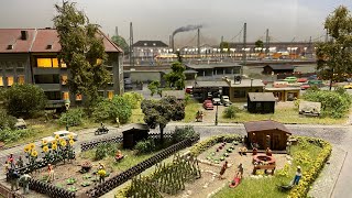 Besuch der Fürther Miniaturwelten  Größte Modelleisenbahn Anlage Süddeutschlands H0 Eisenbahn [upl. by Maidie]