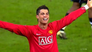 The First HATTRICK Cristiano Ronaldo Scored For Manchester United [upl. by Ulrich]