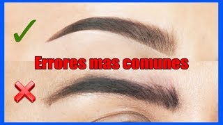 CEJAS PERFECTAS FACIL paso a paso y Errores de Maquillaje  Alin Pescina Makeup [upl. by Herm]