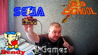 SHORTS Ретро Игры Old School gameplay dendy sega nes games 8bit 16bit [upl. by Rein]