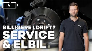 Service og elbil Er en elbil billigere i drift  bilguiden [upl. by Domenech429]