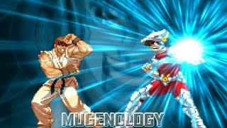 Pegasus Seiya vs Ryu  Saint Seiya vs Street Fighter  MUGEN Multiverse [upl. by Coheman]