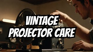 16mm Motion Picture Projector Care and Maintenance1961 [upl. by Anaicul]