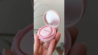 NOVO AIR CUSHION BLUSHER ✨🎀blush makeup beauty pink unboxing kbeauty [upl. by Htur]