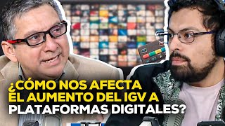 Tasa Netflix ¿Cómo nos afecta aumento del IGV a plataformas digitales FAMILIACOMRPP ENTREVISTA [upl. by Ximena]