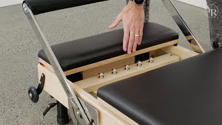 AeroPilates Reformer Putting Your Carriage Back On Track HowTo [upl. by Devina242]