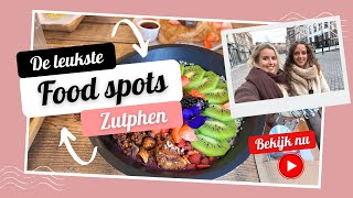 De leukste FOOD SPOTS in ZUTPHEN 🥞🍨  Travelling Sisters [upl. by Stoneman593]