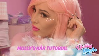 MOLLYS HÅR TUTORIAL  Get Ready With Me [upl. by Nemad30]