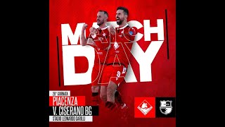 Diretta streaming quotPiacenza  Virtus Ciserano BGquot [upl. by Russian]