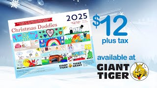 2025 CHRISTMAS DADDIES CALENDARS AT GIANT TIGER LOCATIONS IN THE MARITIMES [upl. by Akinas]