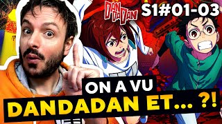 CET ANIME FAIT POLÉMIQUE  Dandadan Épisode 01 à 03  Avis Analyse et Critique [upl. by Yim416]