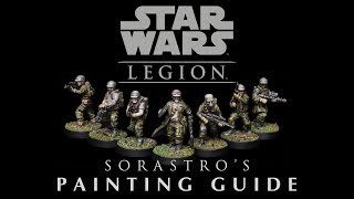 Star Wars Legion Painting Guide Ep2 Rebel Troopers [upl. by Rosenkrantz453]