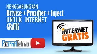 Cara Setting Bitvise  Proxifier  Inject Untuk Internet Gratis di Komputer amp Laptop [upl. by Murage854]