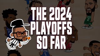 The 2024 NBA Playoffs so far in three minutes [upl. by Averell]