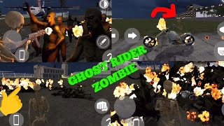 GHOST RIDER BIKE vs ZOMBIE 🔥😁😎 indianbikedriving3d T7 GAMING [upl. by Caines220]