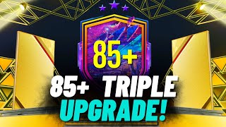 NEW 85 TRIPLE UPGRADE SBC COMPLETE  FIFA 22 Ultimate Team [upl. by Wilmott]