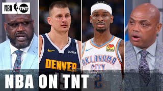 quotI felt Shai deserved itquot 👀  Shaq Debates Inside Crew After Jokic Wins 20232024 MVP  NBA on TNT [upl. by Jacobsen621]