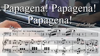 Papagena Papagena Papagena  Karaoke Piano accompaniment Die Zauberflöte [upl. by Sharos]