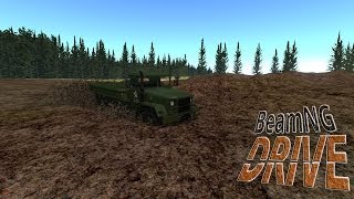 AM General M35A2 в BeamNG DRIVE [upl. by Annaerda]