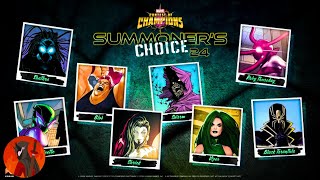 Communities Choice 2024 Characters Origins and Ability Speculation  Marvel Contest of Champions [upl. by Valina]