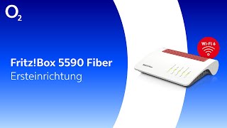 FritzBox 5590 Fiber für deinen o2 GlasfaserAnschluss einrichten – So funktionierts [upl. by Wheeler]