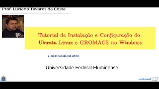 TUTORIAL INSTALAÇÃO UBUNTU e GROMACS NO WINDOWS [upl. by Nwahsar796]