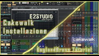 Cakewalk  Tutorial 01 Istallazione Nuovo Tutorial 2023 in descrizione 😉 [upl. by Jabon]