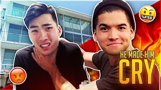 Ricegum Vs Alex Wassabi FOOTAGE [upl. by Enogitna908]