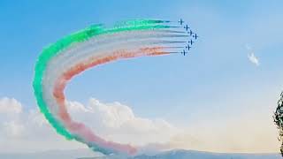 Foligno 2023 Airshow con le Frecce Tricolori [upl. by Oilla]