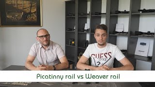 Picatinny rail VS Weaver rail  Optics Trade Debates [upl. by Ridgley]