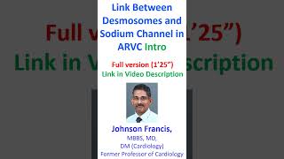 Link Between Desmosomes and Sodium Channel in ARVC [upl. by Ayrb]