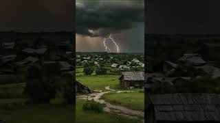 Amazing Thunder Animation Sound asmrsounds thunderstorm trending shorts [upl. by Amak]