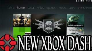 New Xbox 360 Dashboard Walkthrough 12611  Kinect Beacon and Bing Support [upl. by Ilahtan723]