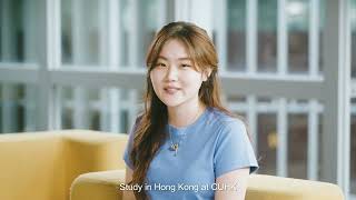 Study in Hong Kong at CUHK  Rebecca from Malaysia [upl. by Hanas836]