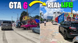 GTA 6 vs REAL LIFE Visiting GTA 6 Trailer Locations [upl. by Greiner216]