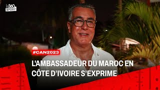 Abdelmalek Kettani Ambassadeur du Maroc en Côte d’Ivoire s’exprime au micro du 360 à San Pedro [upl. by Staley]