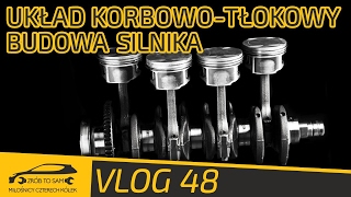 Budowa silnika Co to są Panewki jak działa układ korbowo tłokowy Cz1 [upl. by Ennadroj]