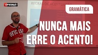 Como acentuar corretamente  Regras de acentuação [upl. by Bayless]